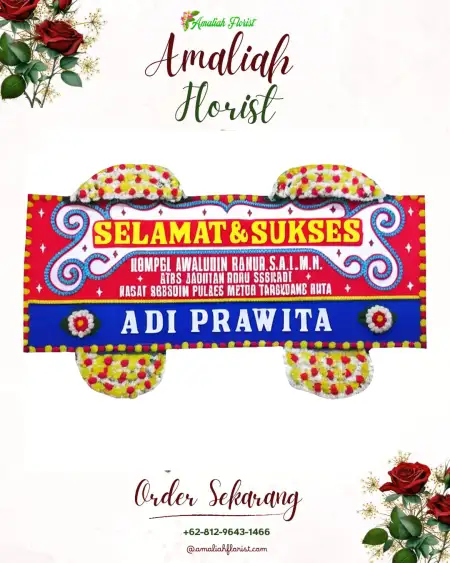Papan Bunga Ucapan Selamat Fayit